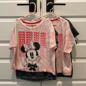 Disney Girl t-shirt set (4 shirts sold together)